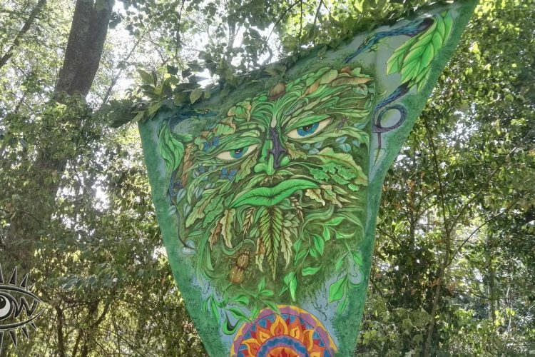 Festival chateau perche bosque encantado hombre verde eventos organicos naturales