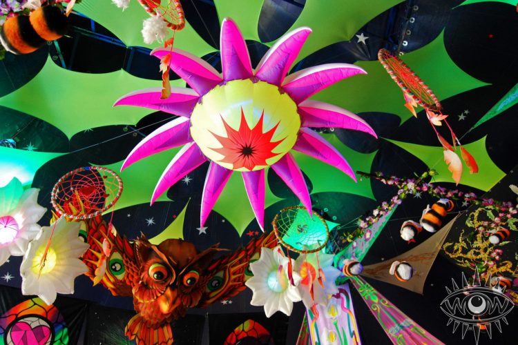 deco organico arte festivales creaciones pinturas zen arte fluorescente