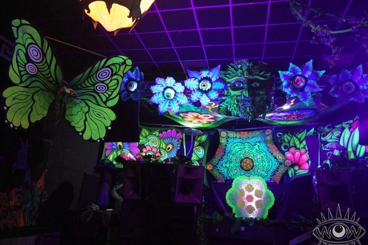 arte de fantasía para eventos noches tematizados bosque embrujado