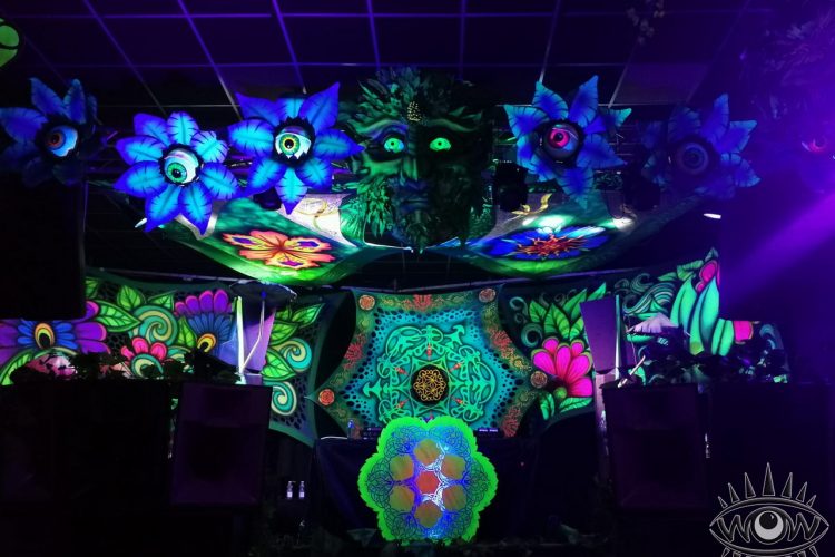 arte orgánico para eventos bosque encantado escenarios decorados