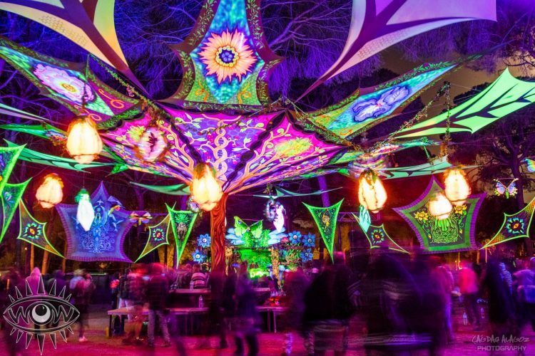 Eventos festivales de fantasia bosque encantado musica baile psicodelico